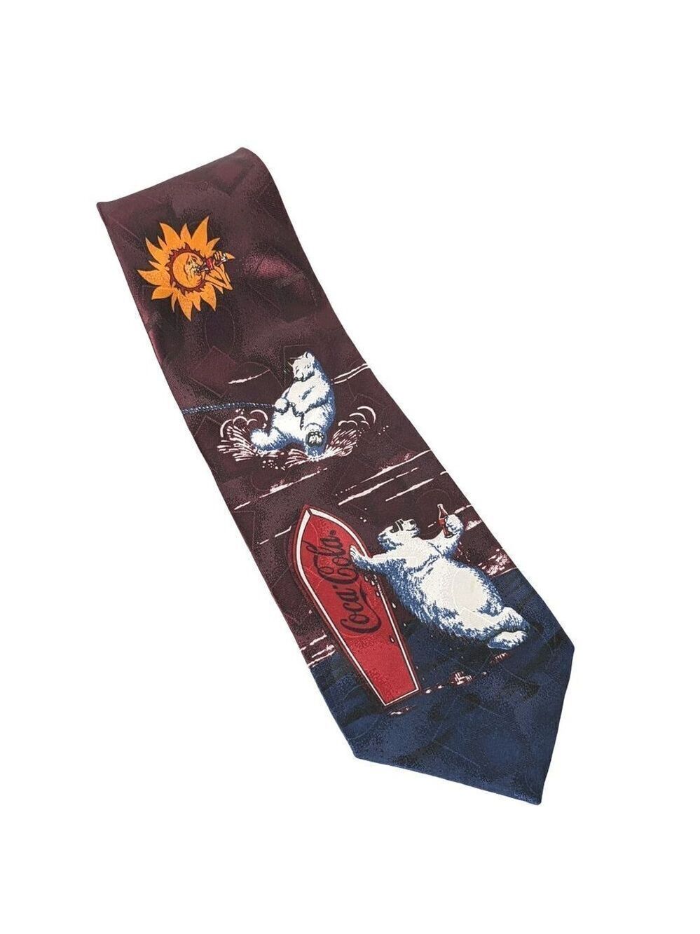 Coca Cola Polar Bear Necktie Novelty